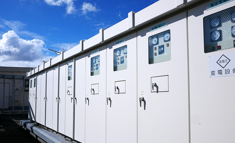 買電用・売電用受変電設備(キュービクル)